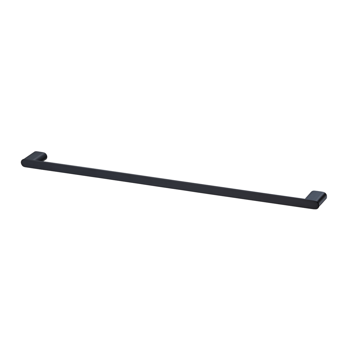 Madrid Single Towel Rail 800mm Matte Black