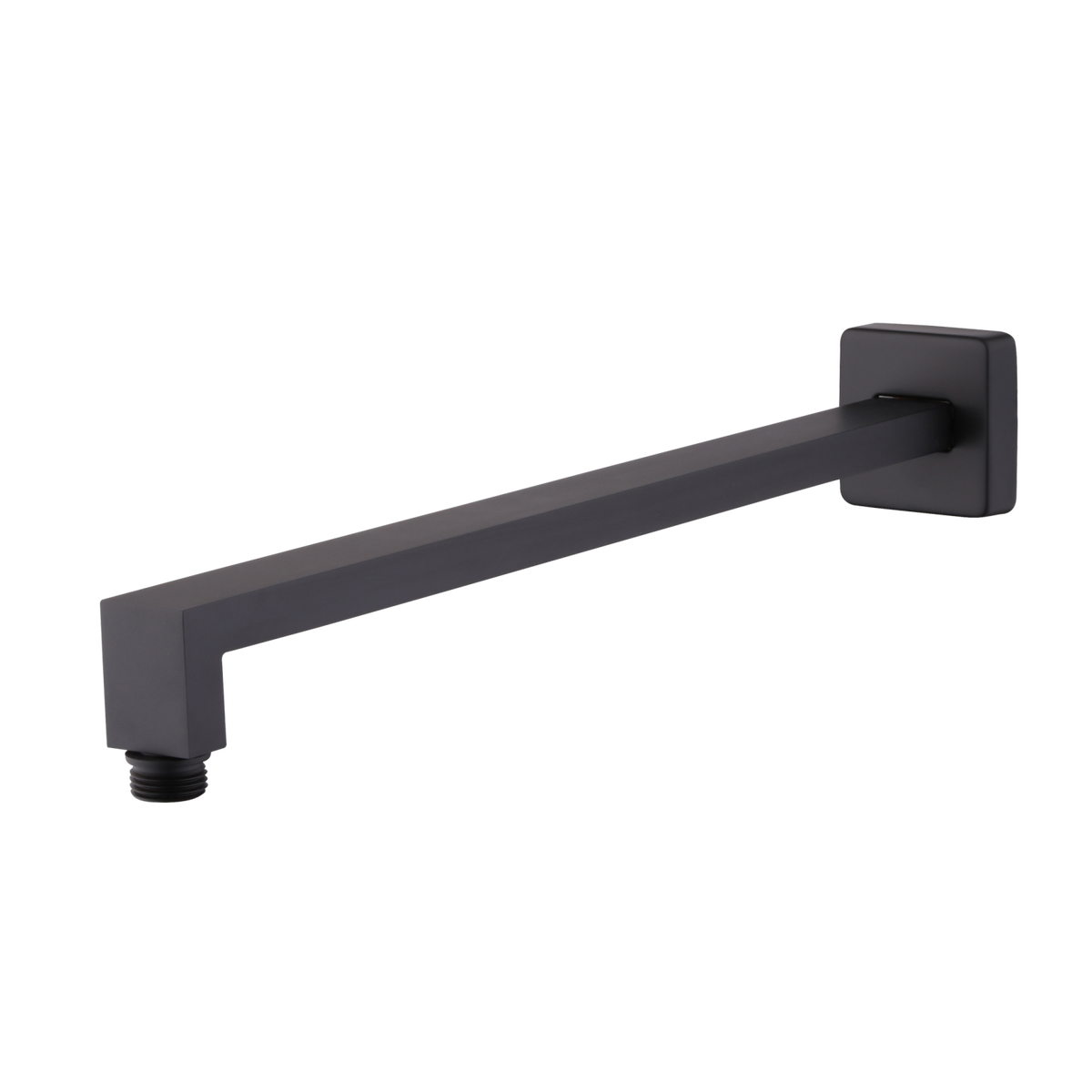 Monaco Wall Mounted Shower Arm Matte Black