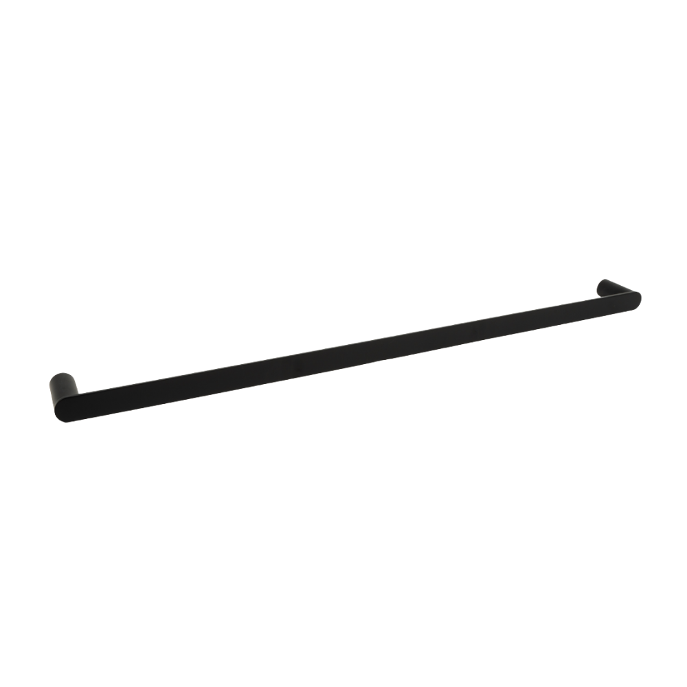 Ascari Matte Black 800 Single Towel Rail