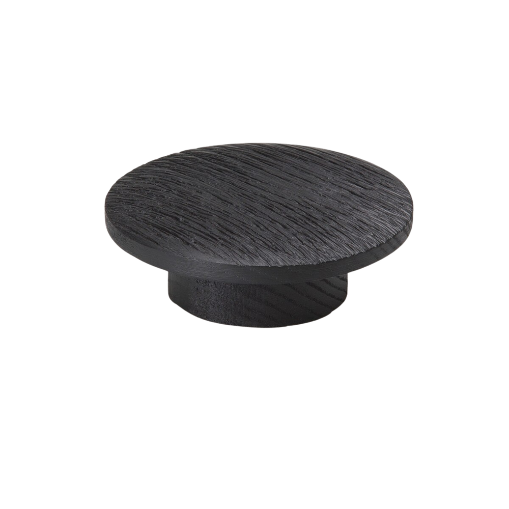 Momo Echo Timber Knob 60mm Black Woodgrain