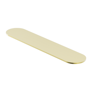 Zen Metal Shower Shelf Brushed Gold - Brushed Gold