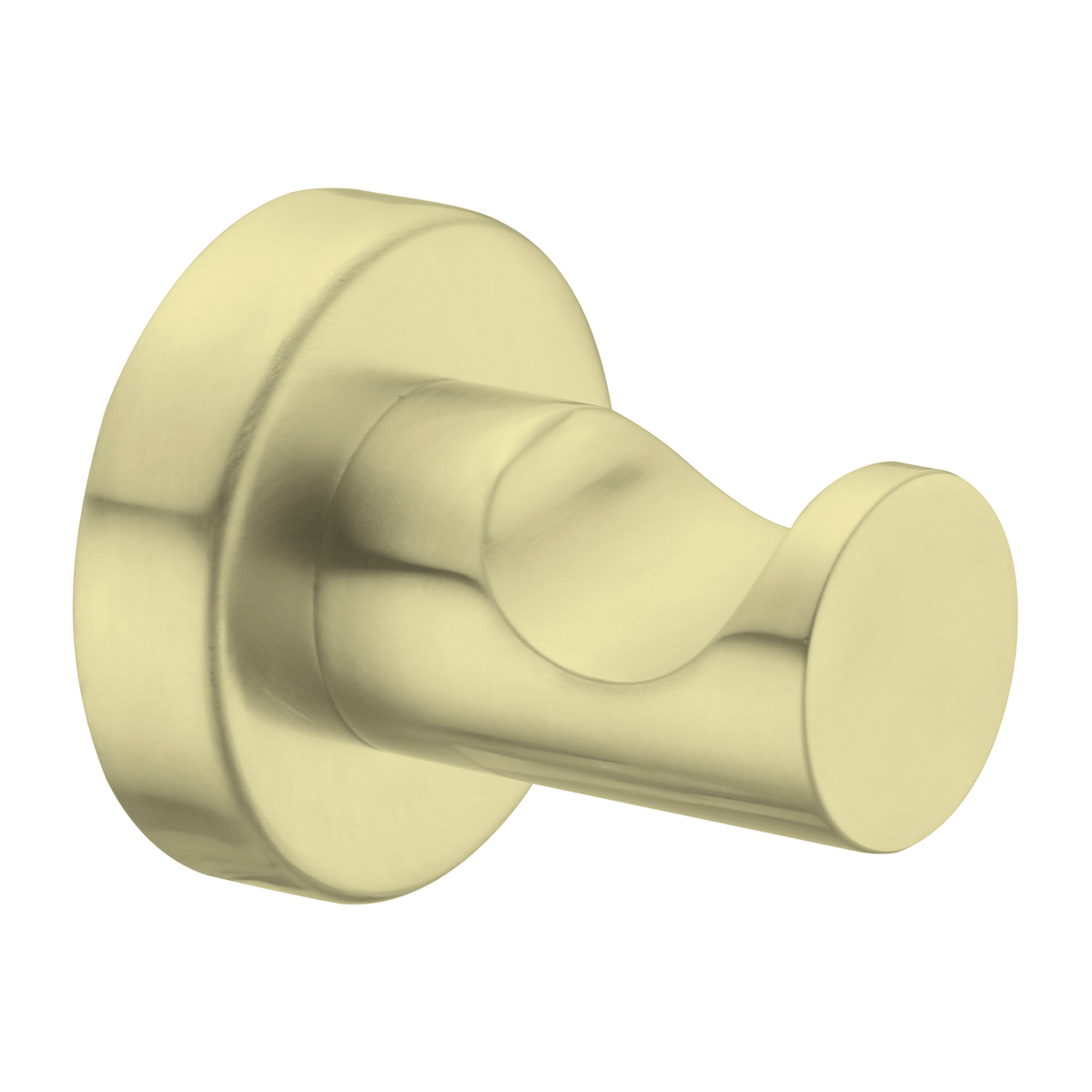 Mecca Robe Hook Brushed Gold