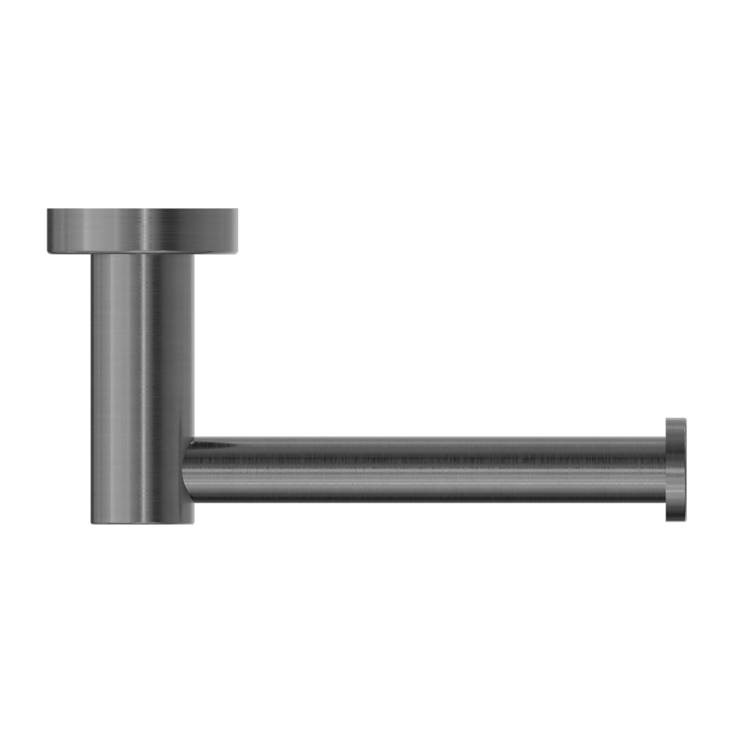 Mecca Toilet Roll Holder Brushed Gunmetal