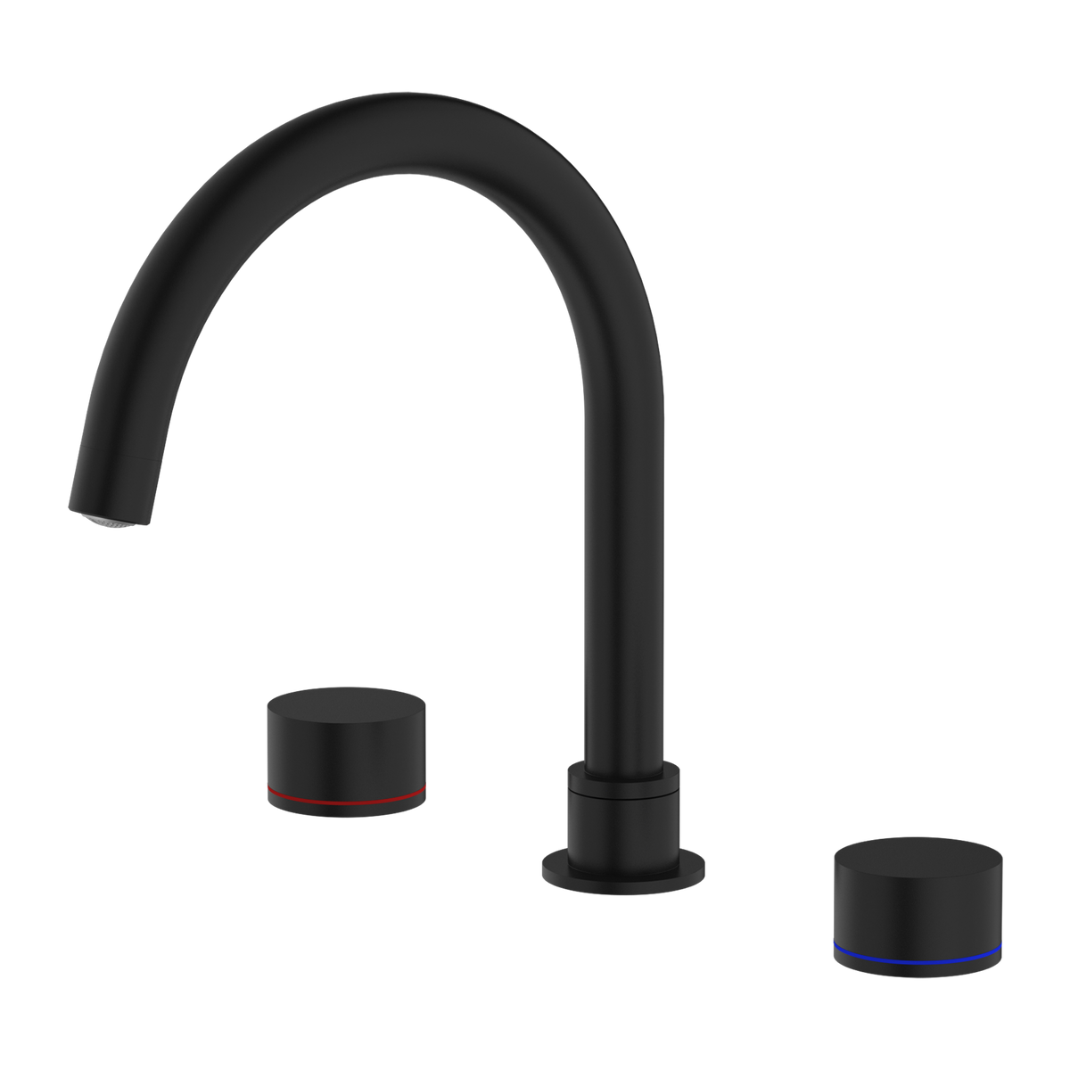 Kara Bath Set Matte Black