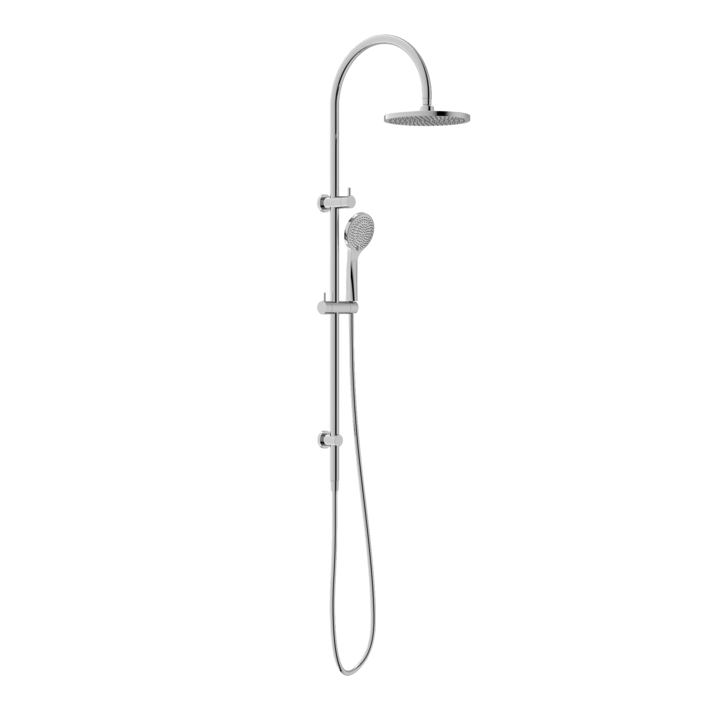Mecca Twin Shower with Air Shower Chrome