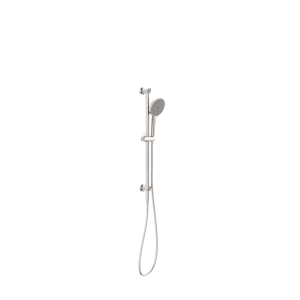 Opal Shower Rail With Air Shower II Brushed Nickel