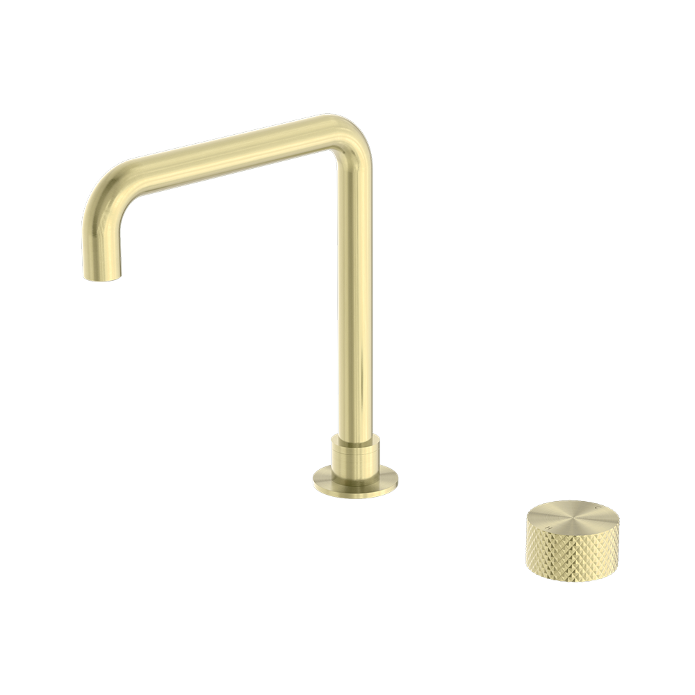 Opal Tall Progressive Basin Set Brushed Gold