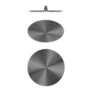 Zen 300mm Round Shower Head Graphite - Graphite