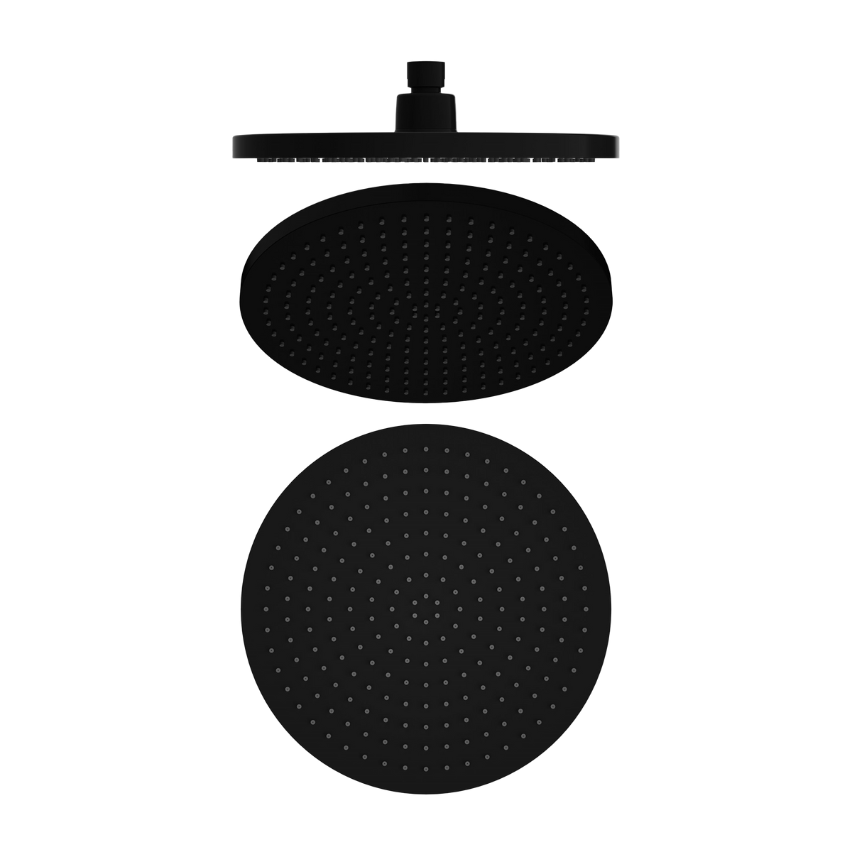 Air Shower Head Matte Black