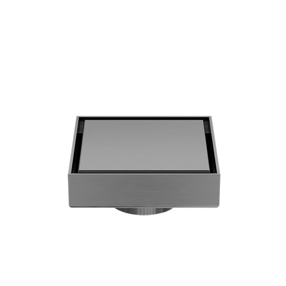 Tile Insert Floor Waste 50mm Outlet Gunmetal