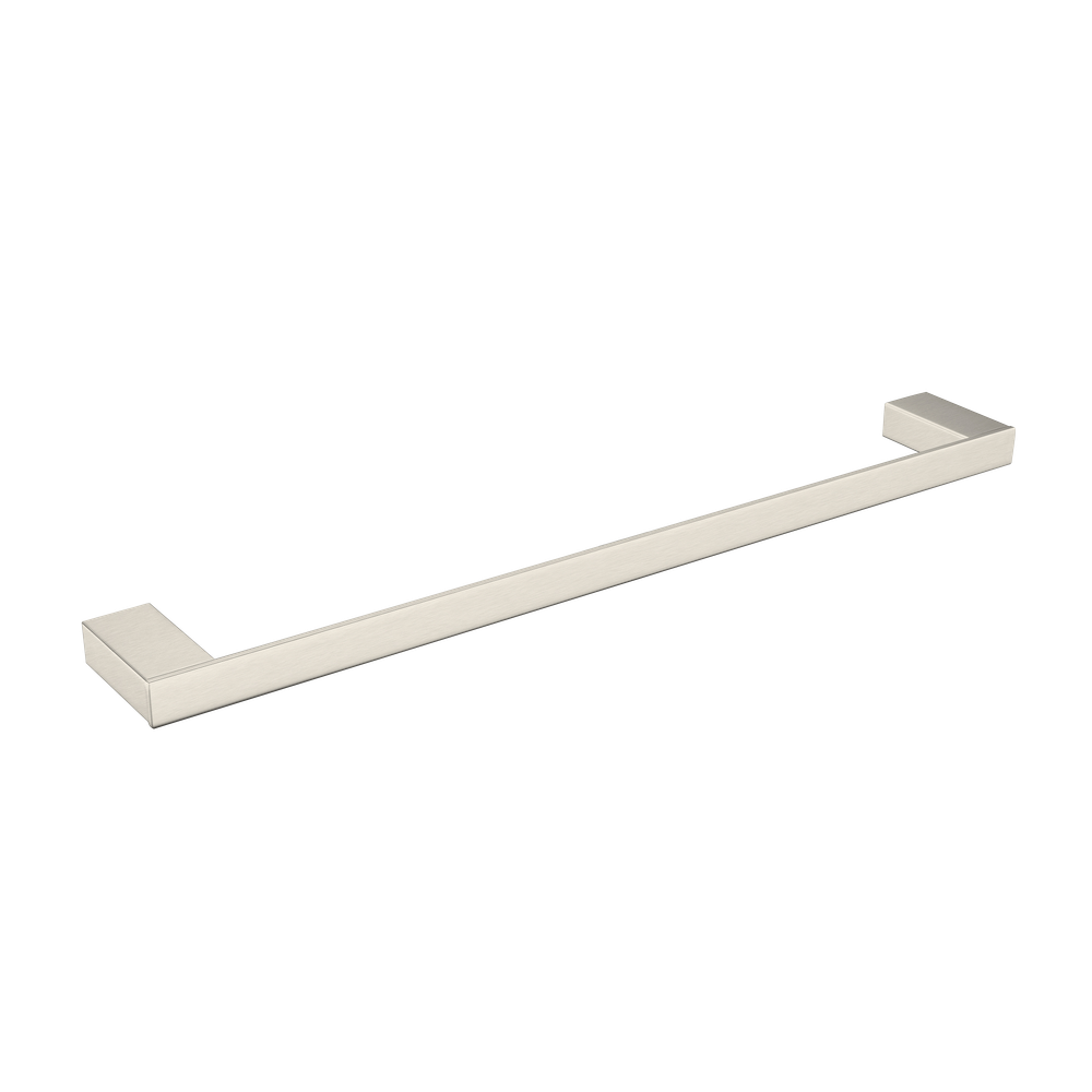 Celia Single Towel Rail 600mm Brushed Nickel