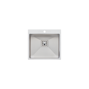 Professional Series Single Grand Bowl Topmount Sink Stainless Steel - Stainless Steel