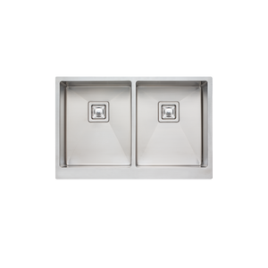 Professional Butler Series Double Bowl Sink With Apron Stainless Steel - Stainless Steel