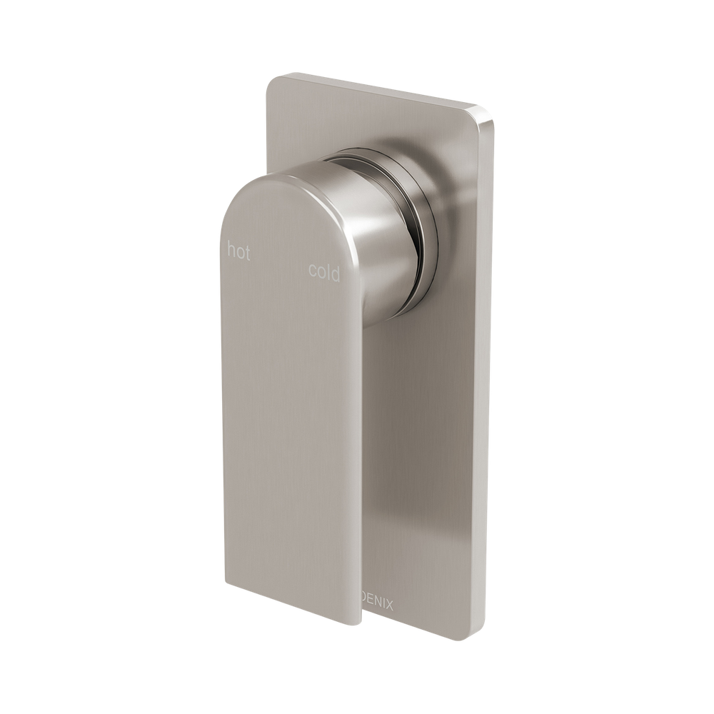 Teel SwitchMix Shower / Wall Mixer Fit-Off Kit Brushed Nickel