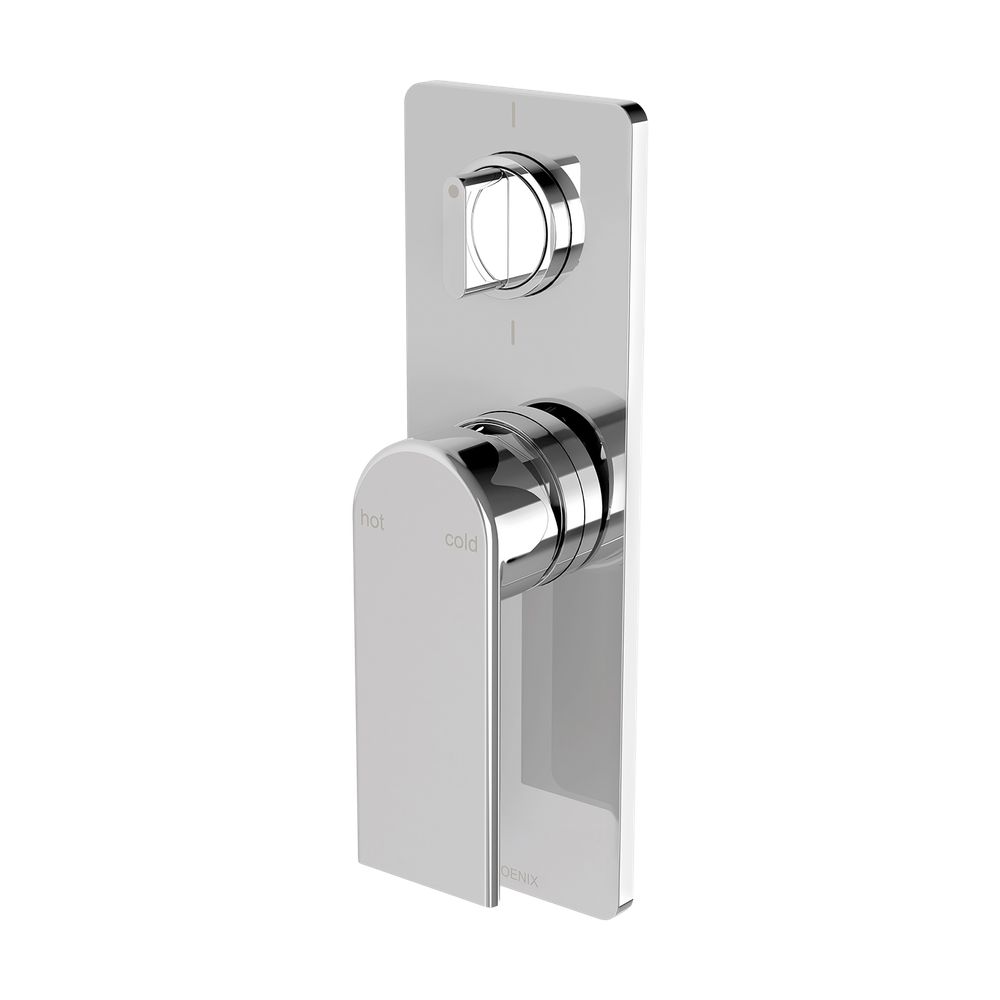 Teel SwitchMix Shower / Bath Diverter Mixer Fit-Off Kit Chrome