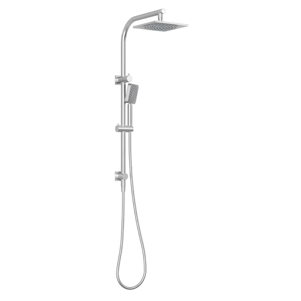 Enviro316 Twin Shower Stainless Steel