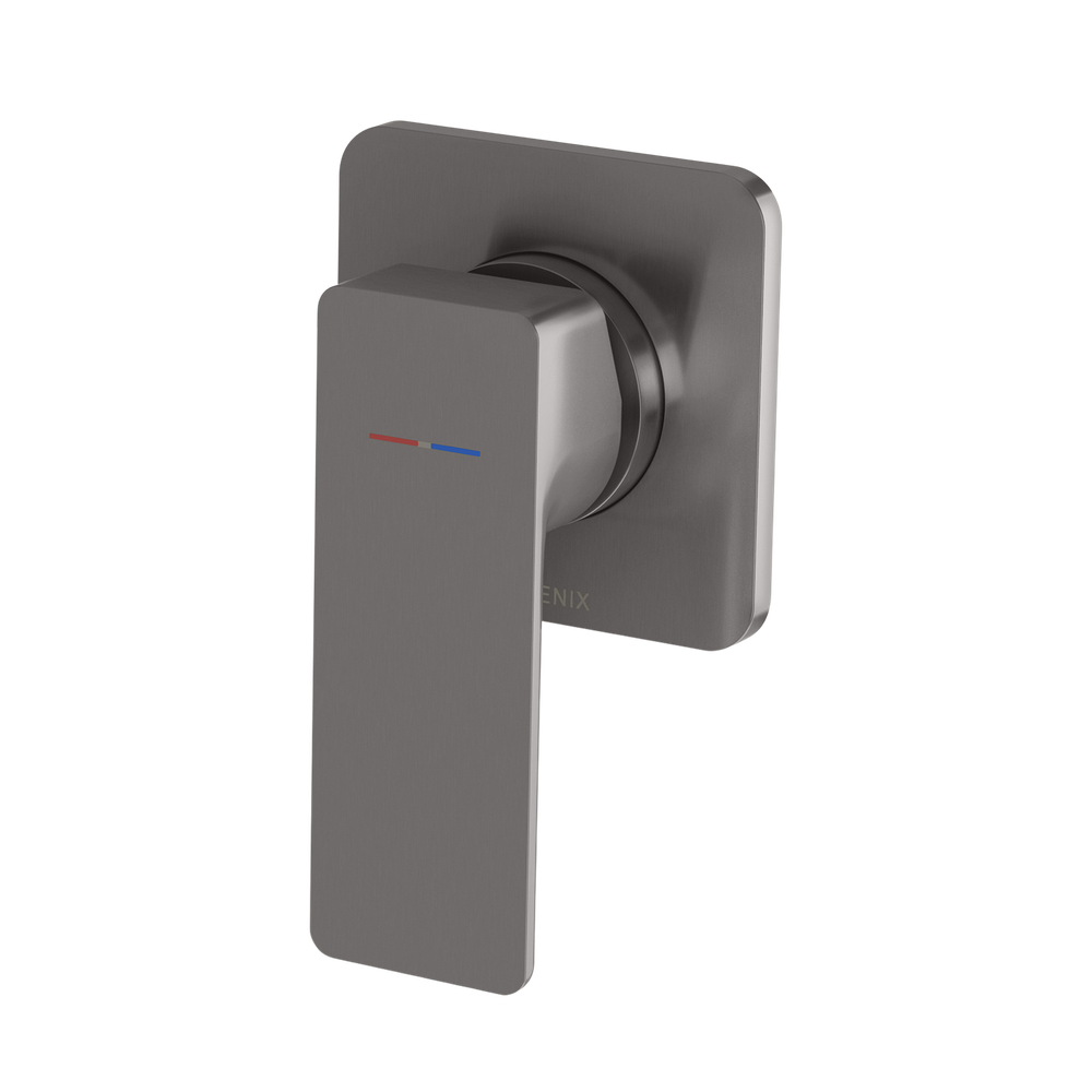 Gloss MKII SwitchMix Shower / Wall Mixer Fit-Off Kit Brushed Carbon