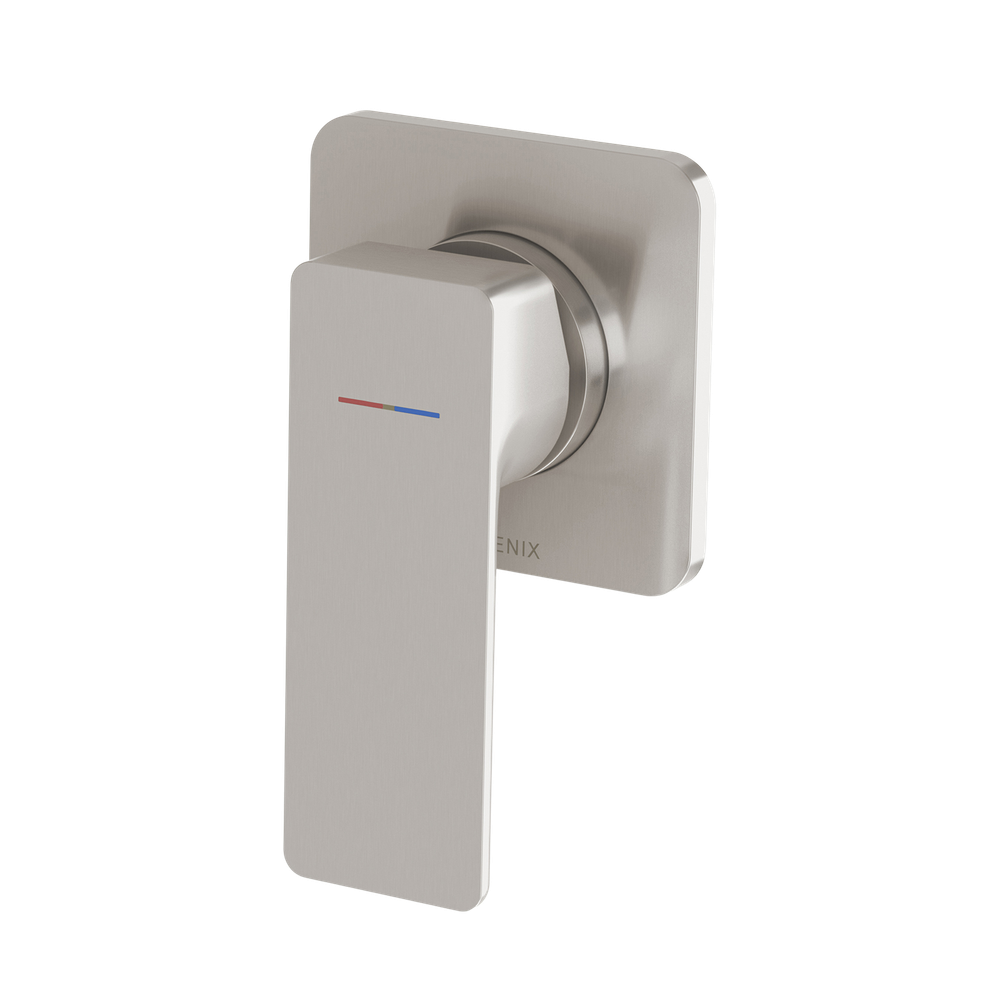 Gloss MKII SwitchMix Shower / Wall Mixer Fit-Off Kit Brushed Nickel