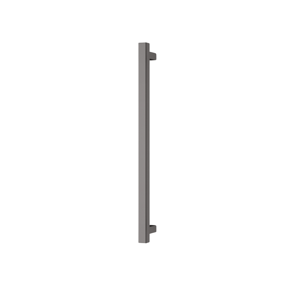 Phoenix Heated Towel Rail Square 600mm Brushed Carbon
