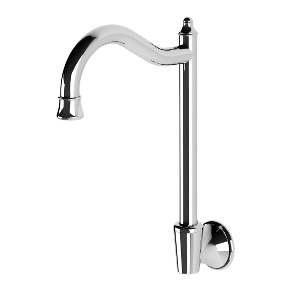 Nostalgia Wall Sink Outlet Shepherds Crook Chrome
