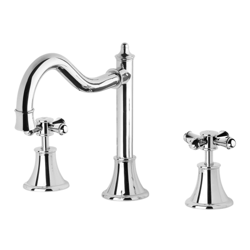 Nostalgia Basin Set Shepherds Crook Chrome