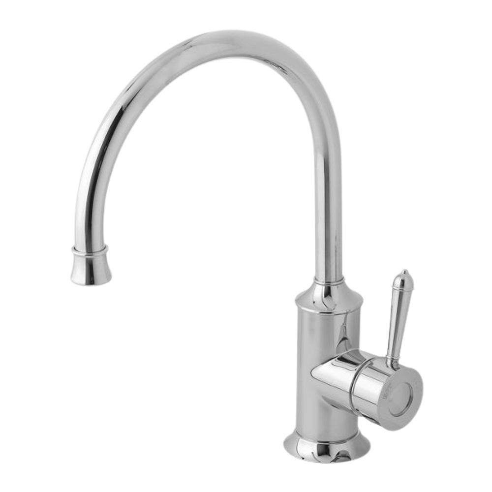 Nostalgia Sink Mixer 220mm Gooseneck Chrome