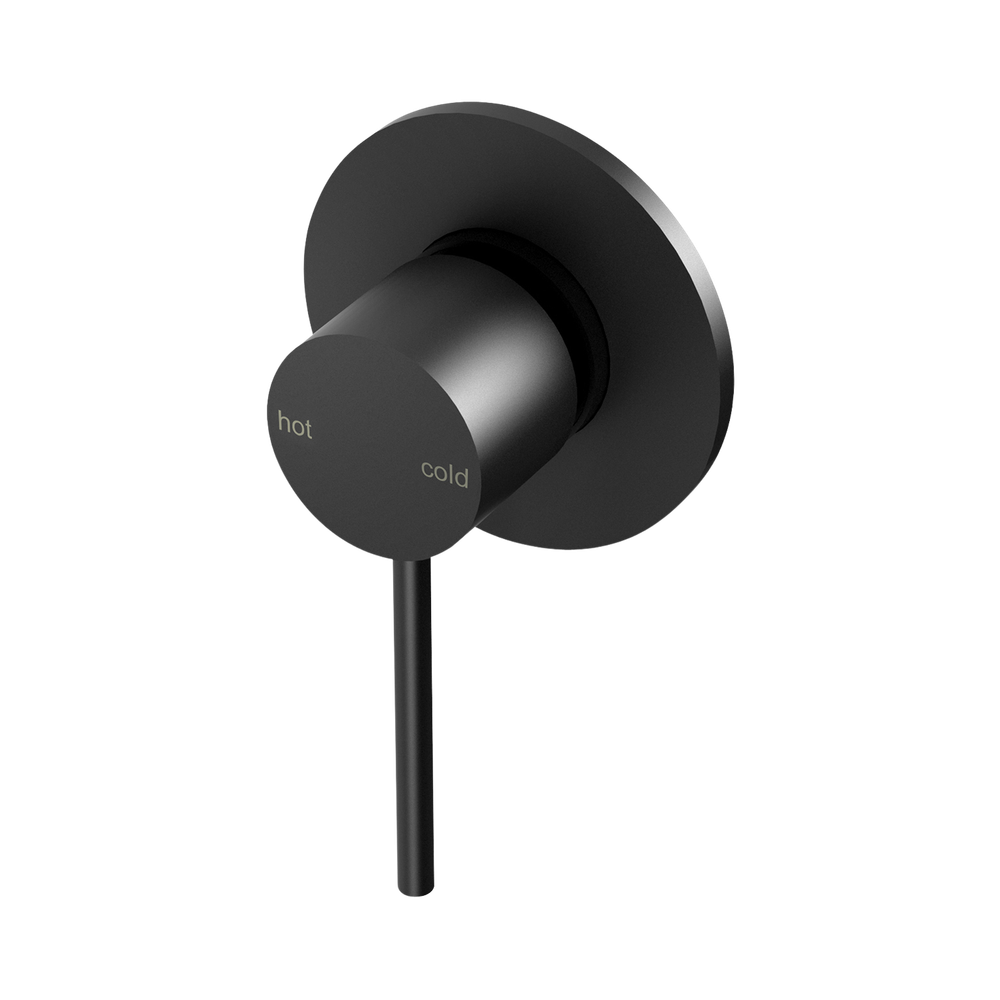 Vivid Slimline SwitchMix Shower / Wall Mixer Fit-Off Kit Matte Black