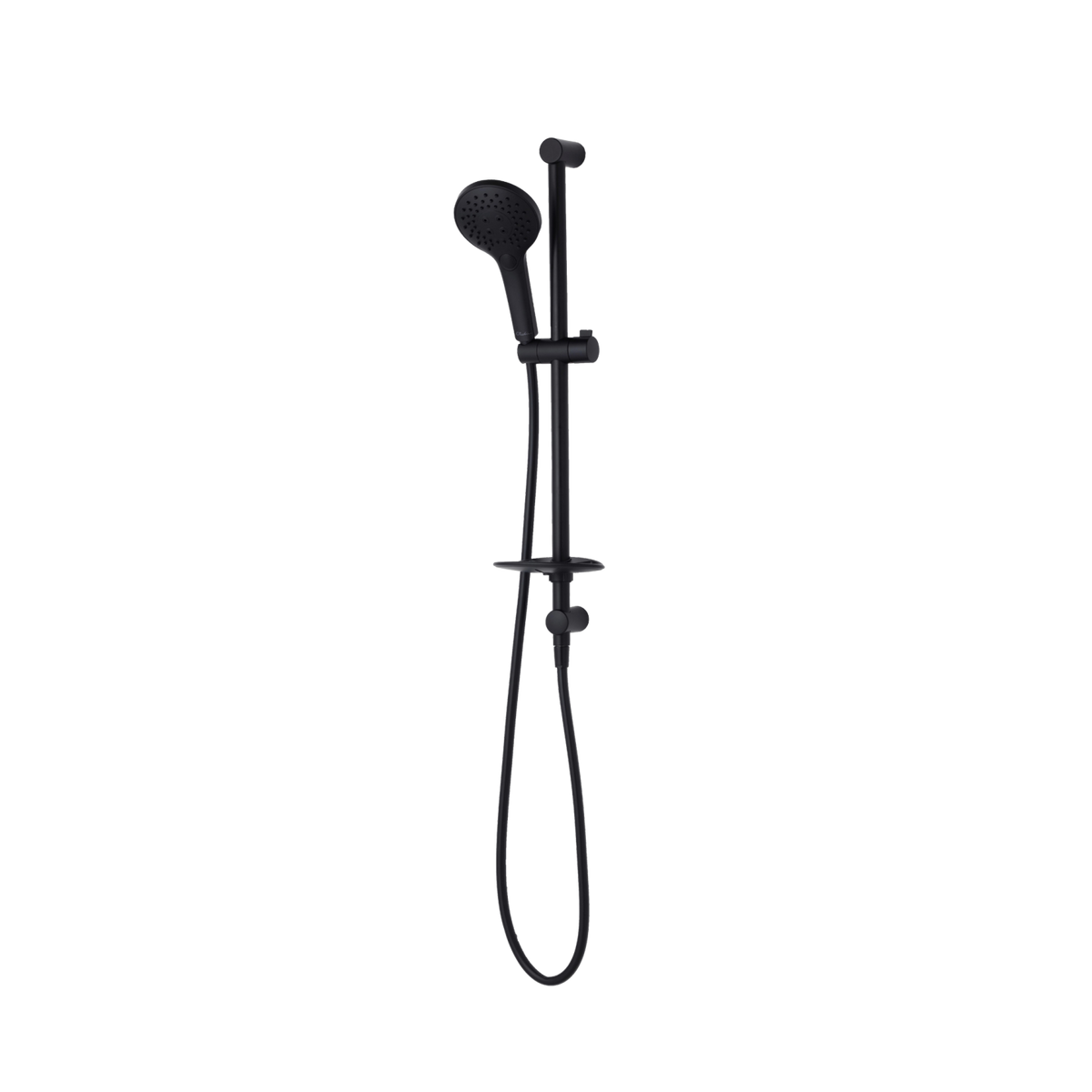 Rome Hand Shower With Rail Matte Black