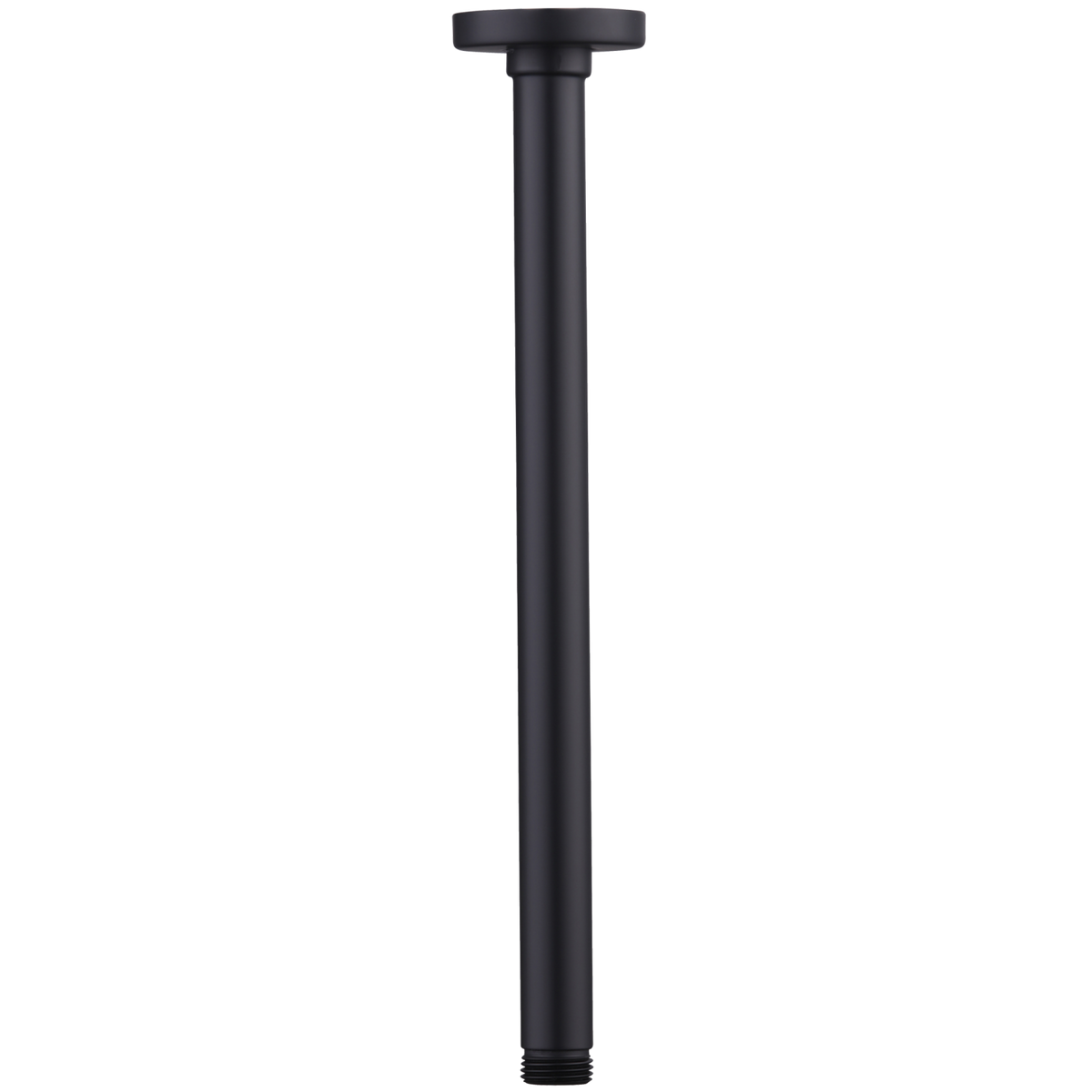 Rome Ceiling Mounted Shower Arm Matte Black