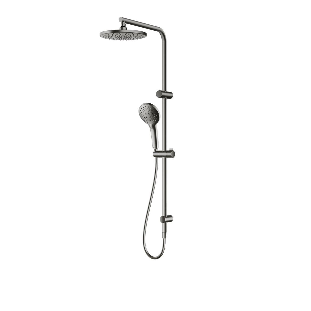 Rome Dual Shower Set Gunmetal