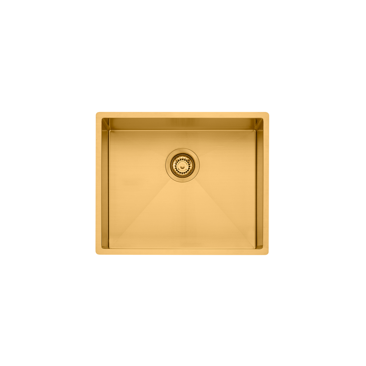 Spectra Single Bowl Sink Brushed Gold
