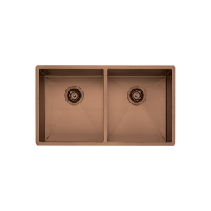 Spectra Double Bowl Sink Copper - Copper