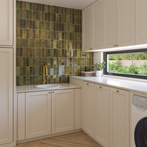 Douglas 460x460 White Granite Circle Single Bowl Sink - White