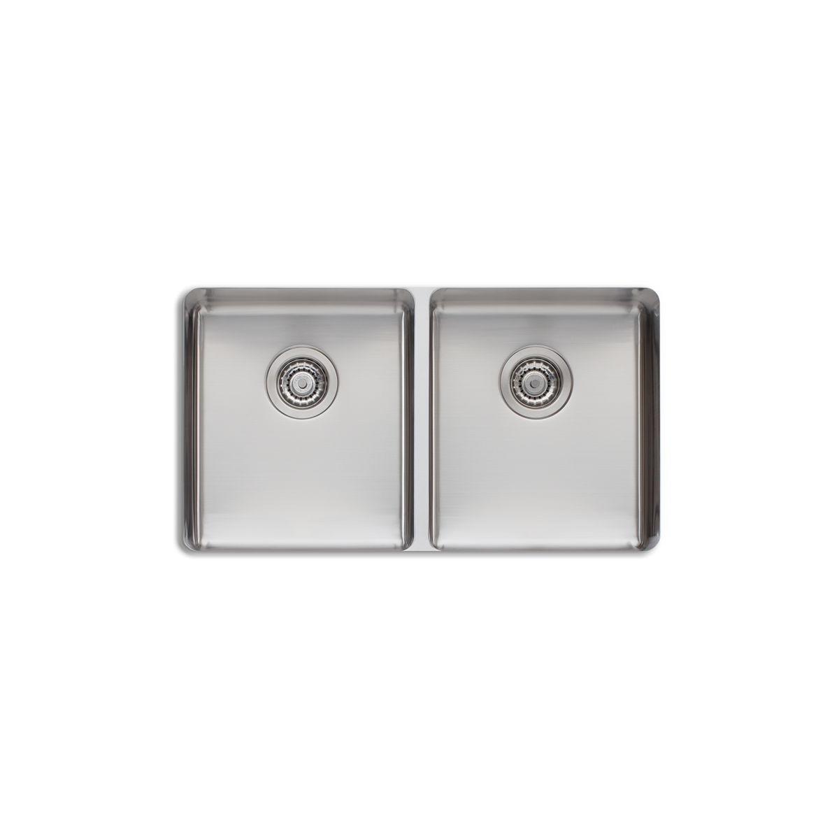 Sonetto Double Bowl Undermount Sink Stainless Steel