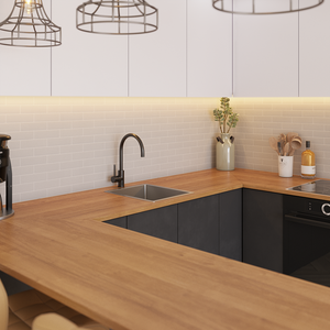 Maya 380x450 Single Bowl Sink - Brushed Stainless Steel