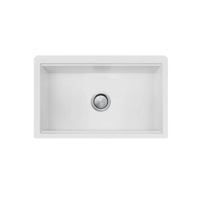 Santorini Farmhouse Undermount Sink White - White