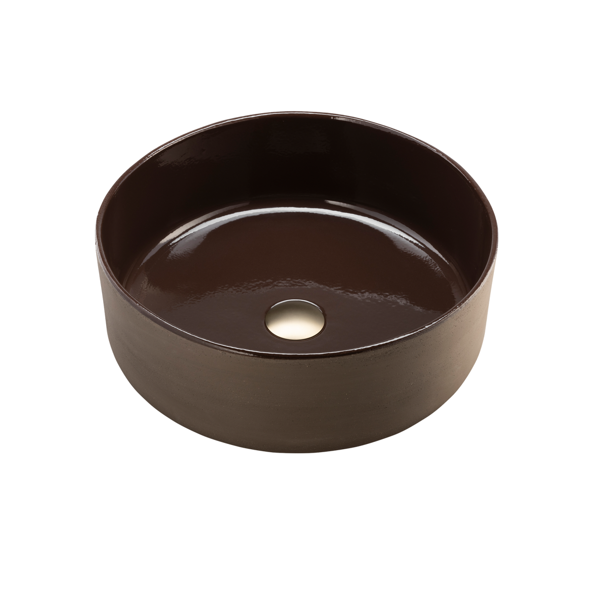Terzofoco Circular Counter Top Basin Natural Earth