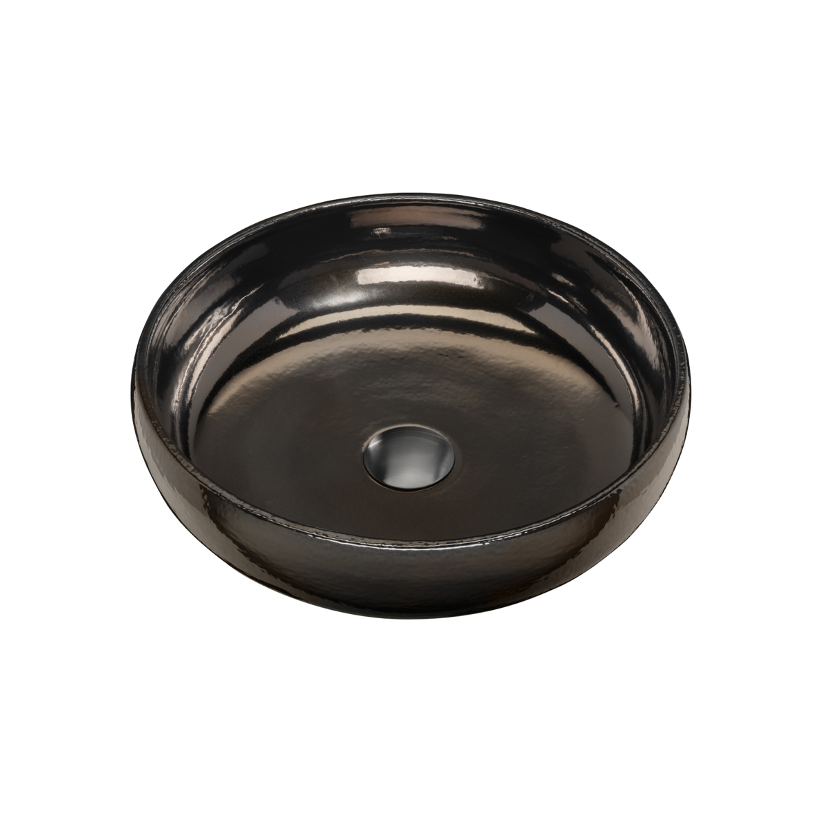 Terzofoco Curved Counter Top Basin Brown Gold