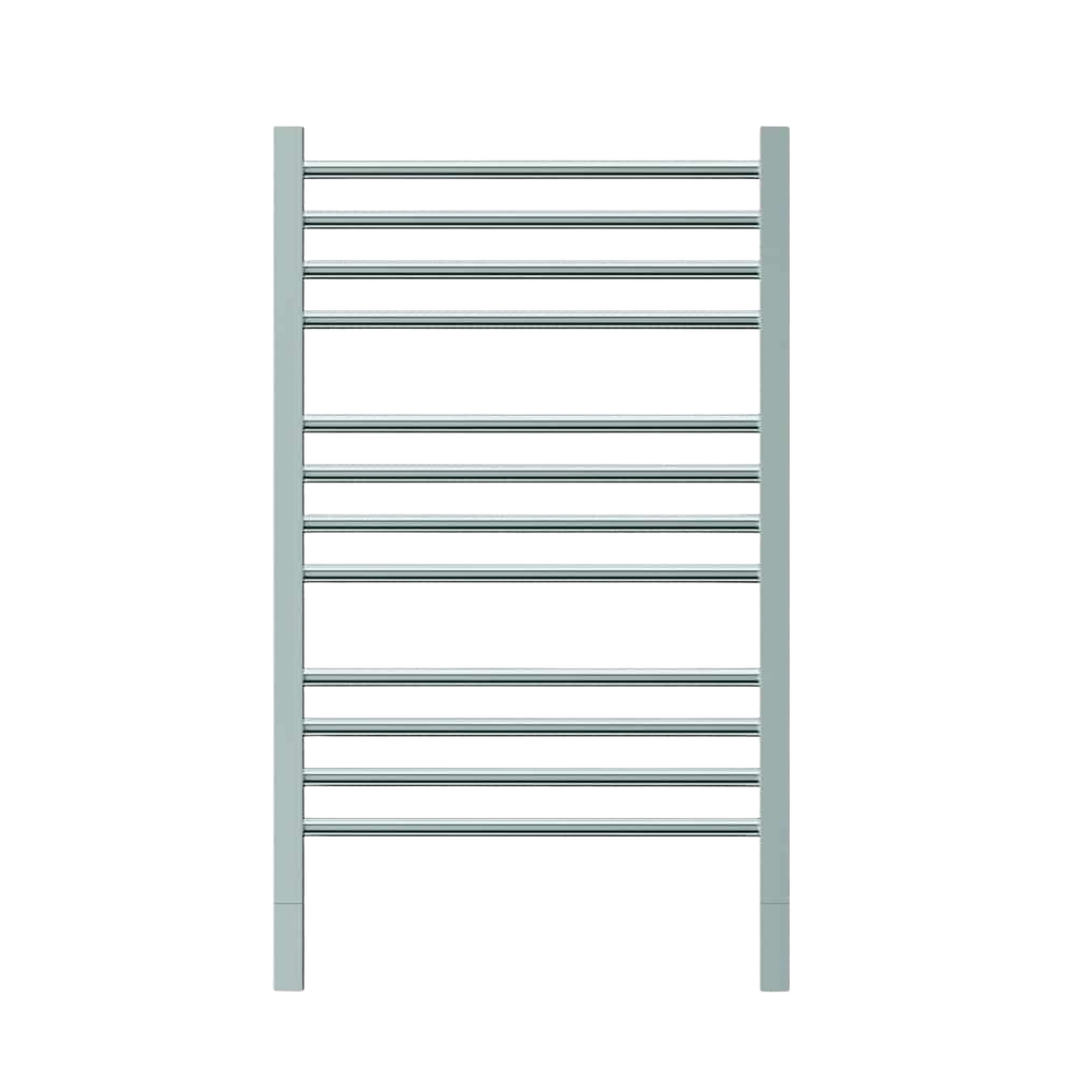Jeeves Brushed Ladder Heated Towel Rail Brushed Stainless Steel