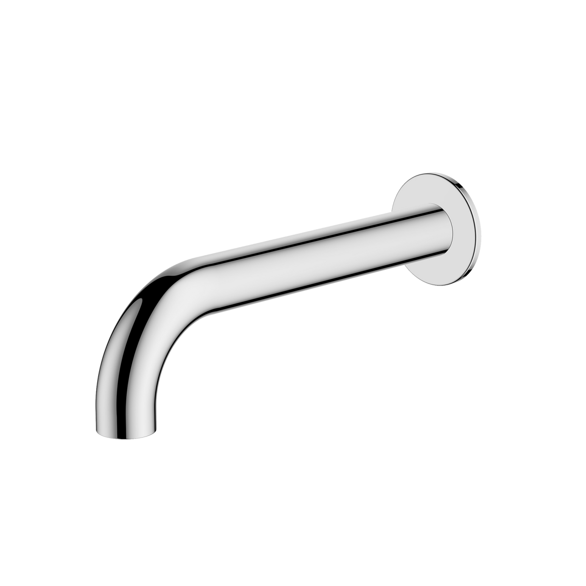 Venice Curved Wall Spout Chrome