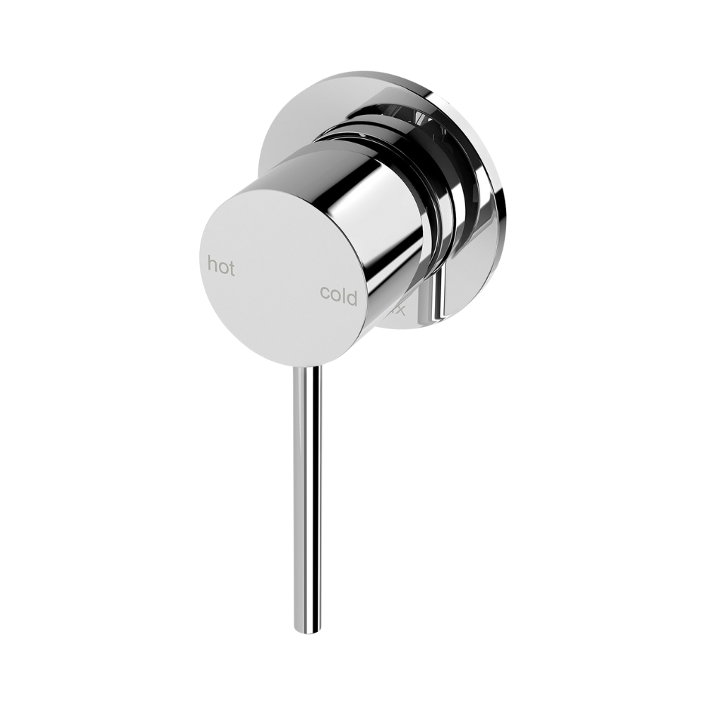 Vivid Slimline SwitchMix Shower / Wall Mixer 60mm Backplate Chrome