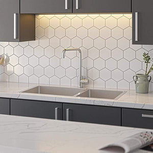 Lincoln 825x450 Single +3/4 Bowl Sink - Brushed Stainless Steel