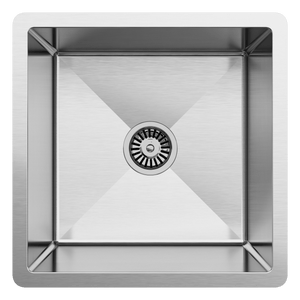 Nala 450x450 Single Bowl Sink - Brushed Stainless Steel