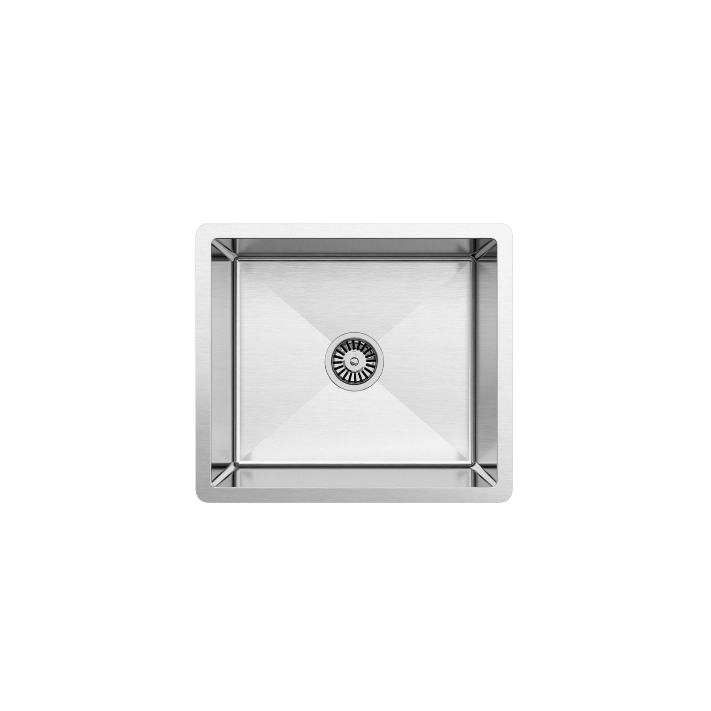 Buildmat Sink Stainless Steel Penny 510x450 Single Bowl Sink