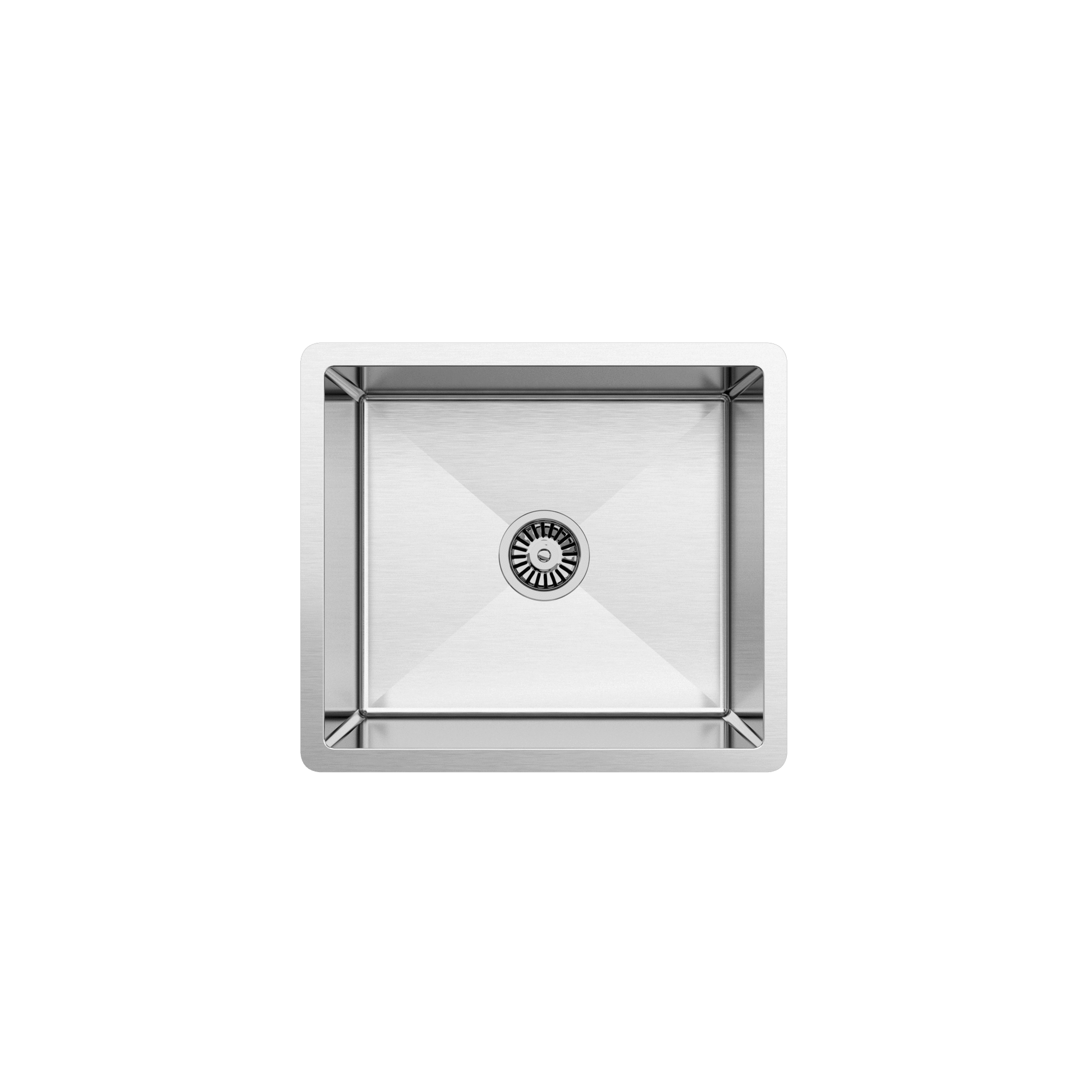 Buildmat Sink Stainless Steel Penny 510x450 Single Bowl Sink