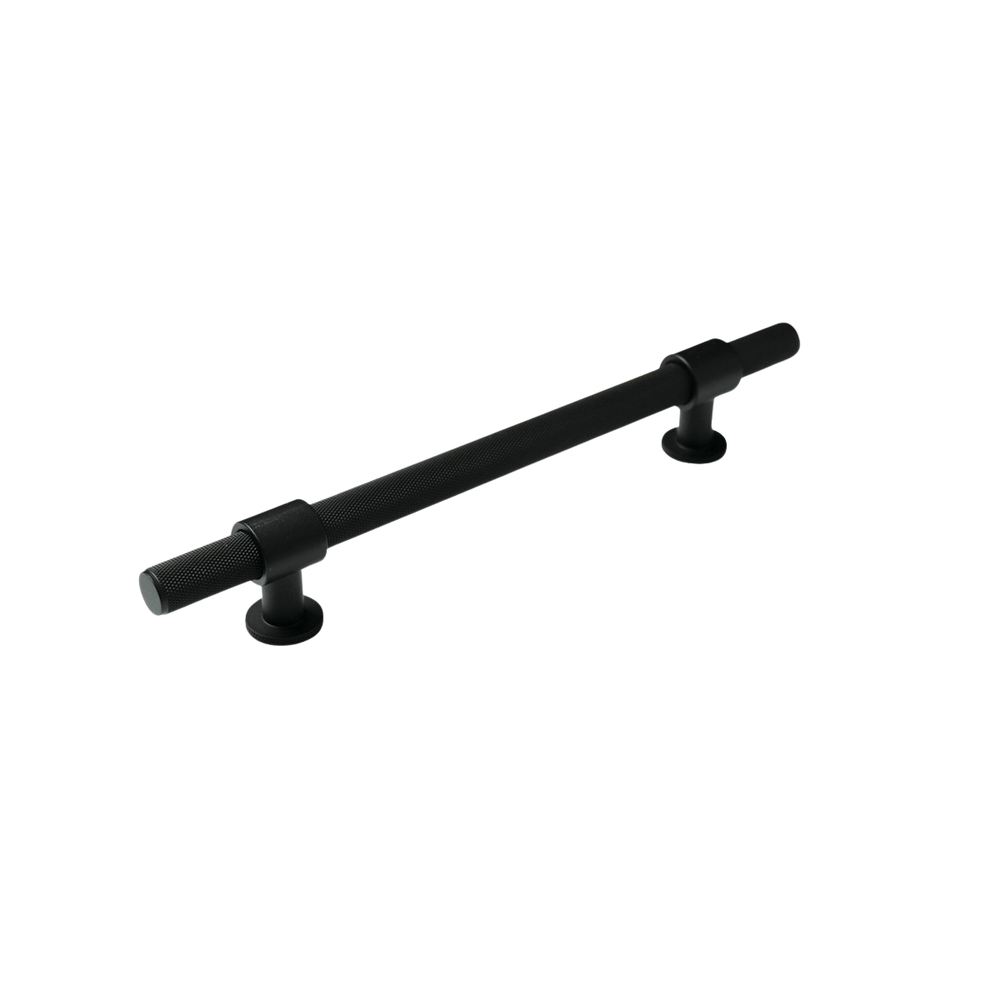 Momo Belgravia Solid Brass Bar Pull 160mm Matte Black