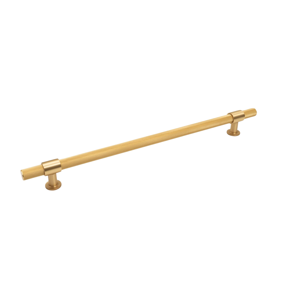 Momo Belgravia 416mm Solid Brass Appliance Pull Brushed Satin Brass