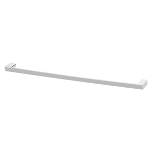 Gloss Single Towel Rail 800mm Chrome - Chrome
