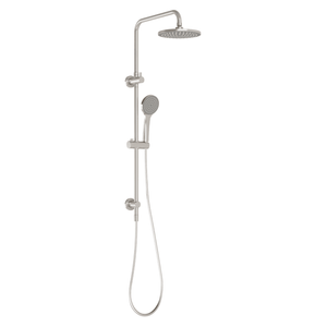 Pina Twin Shower Brushed Nickel - Brushed Nickel