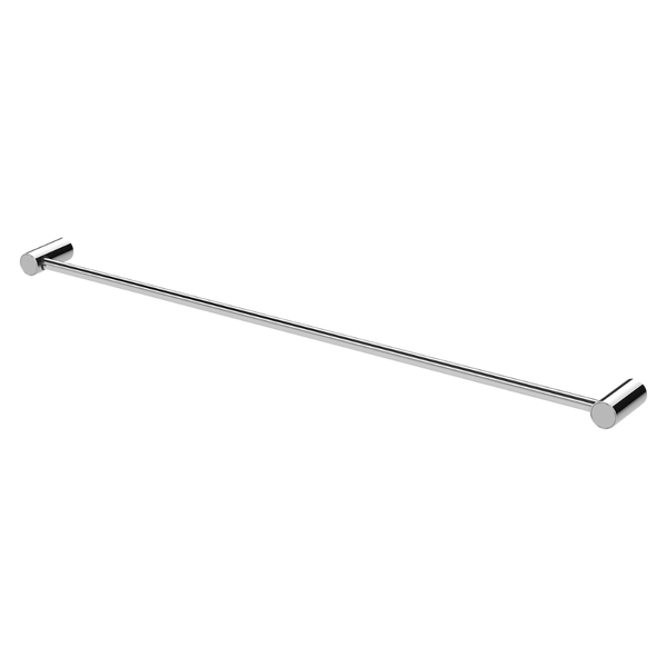 Vivid Slimline Single Towel Rail 800mm Chrome